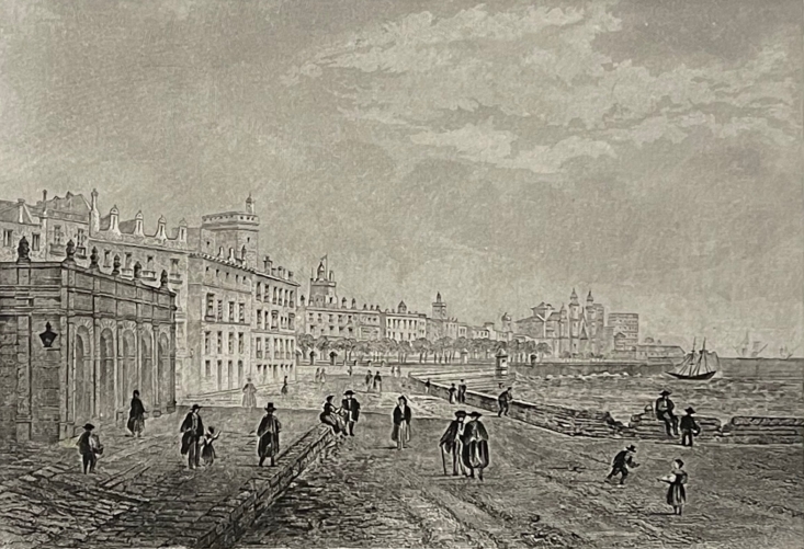 cadix_andalousie_espagne_gravure_de_aubert_vers_1830