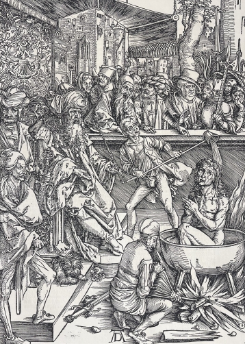 albrecht_dürer_martyre_saint_jean_levangeliste_apocalypse_1498_fac-simile_1900