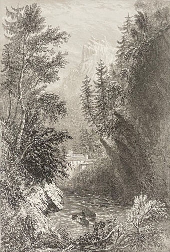 saint-gervais-les-bains_le_torrent_et_aiguille_de_varan_1836_france