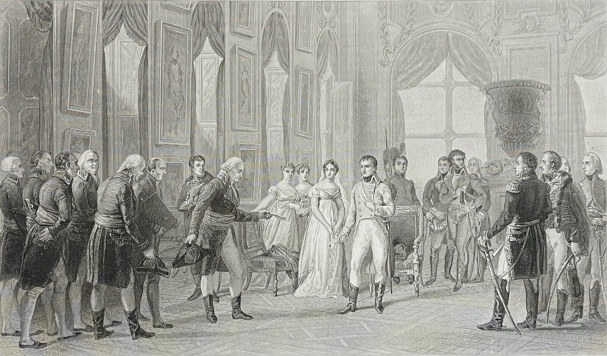 napoleon_bonaparte_proclame_empereur_a_saint-cloud_1804_france_gravure_xixe
