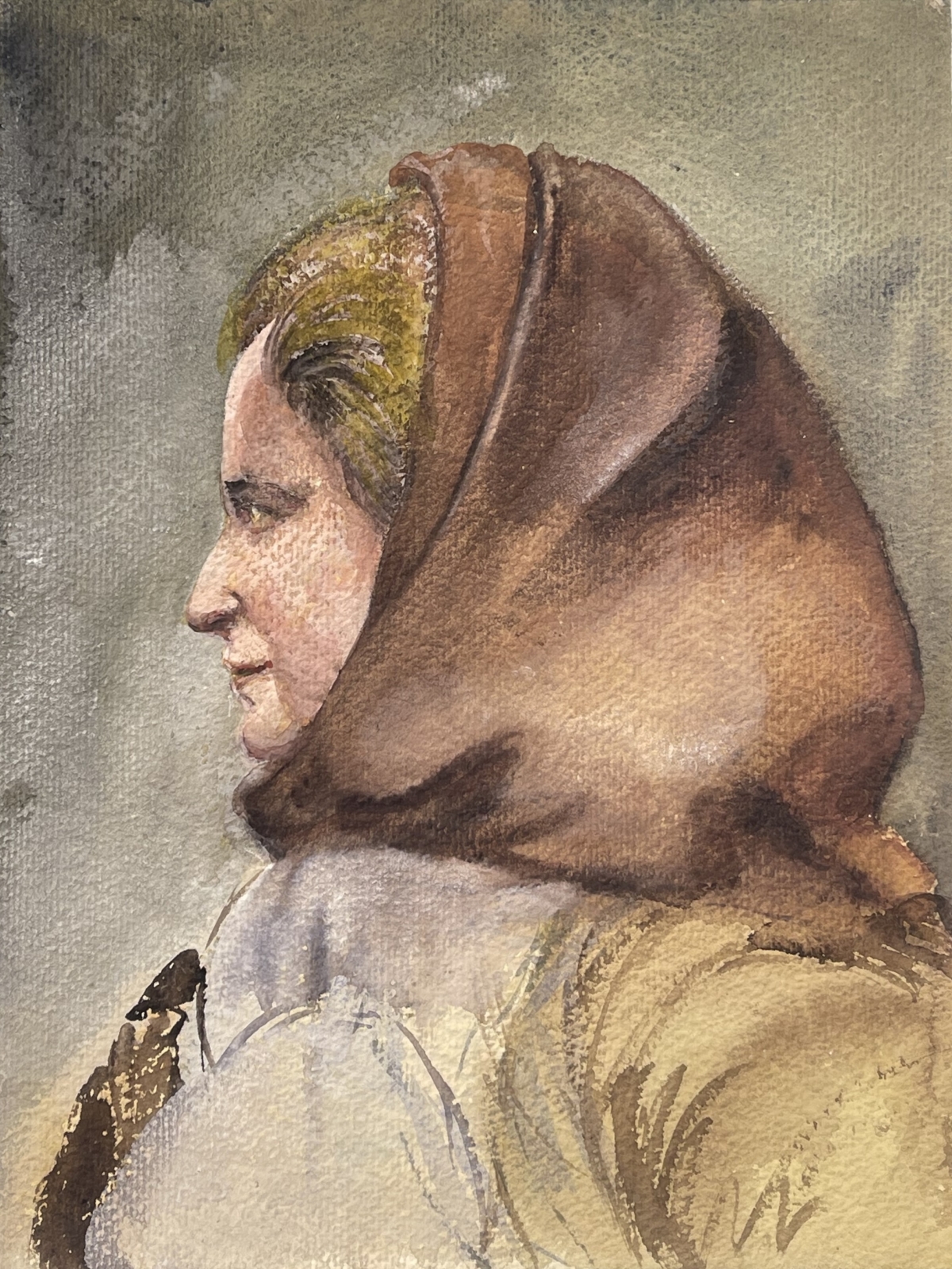 marcel_chabas_1890-1948_femme_yougoslave_aquarelle_de_1928_france_certificat