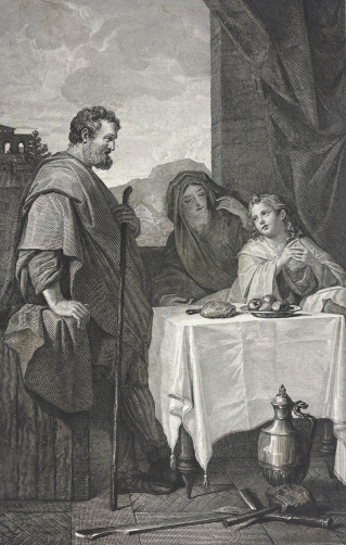 charles_le_brun_1619-1690_le_benedicite_graveur_gandolfi_tirage_vers_1860