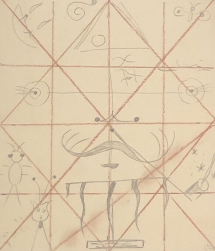 juan_miro_tete_de_paysan_catalan_testa_di_contadino_1923_chromolithographie_1982