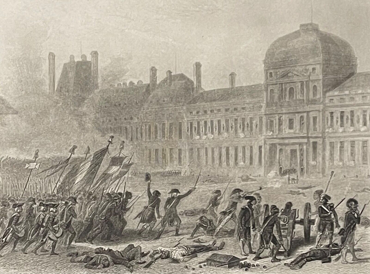paris_prise_des_tuileries_le_10_aout_1792_revolution_france_gravure_1836