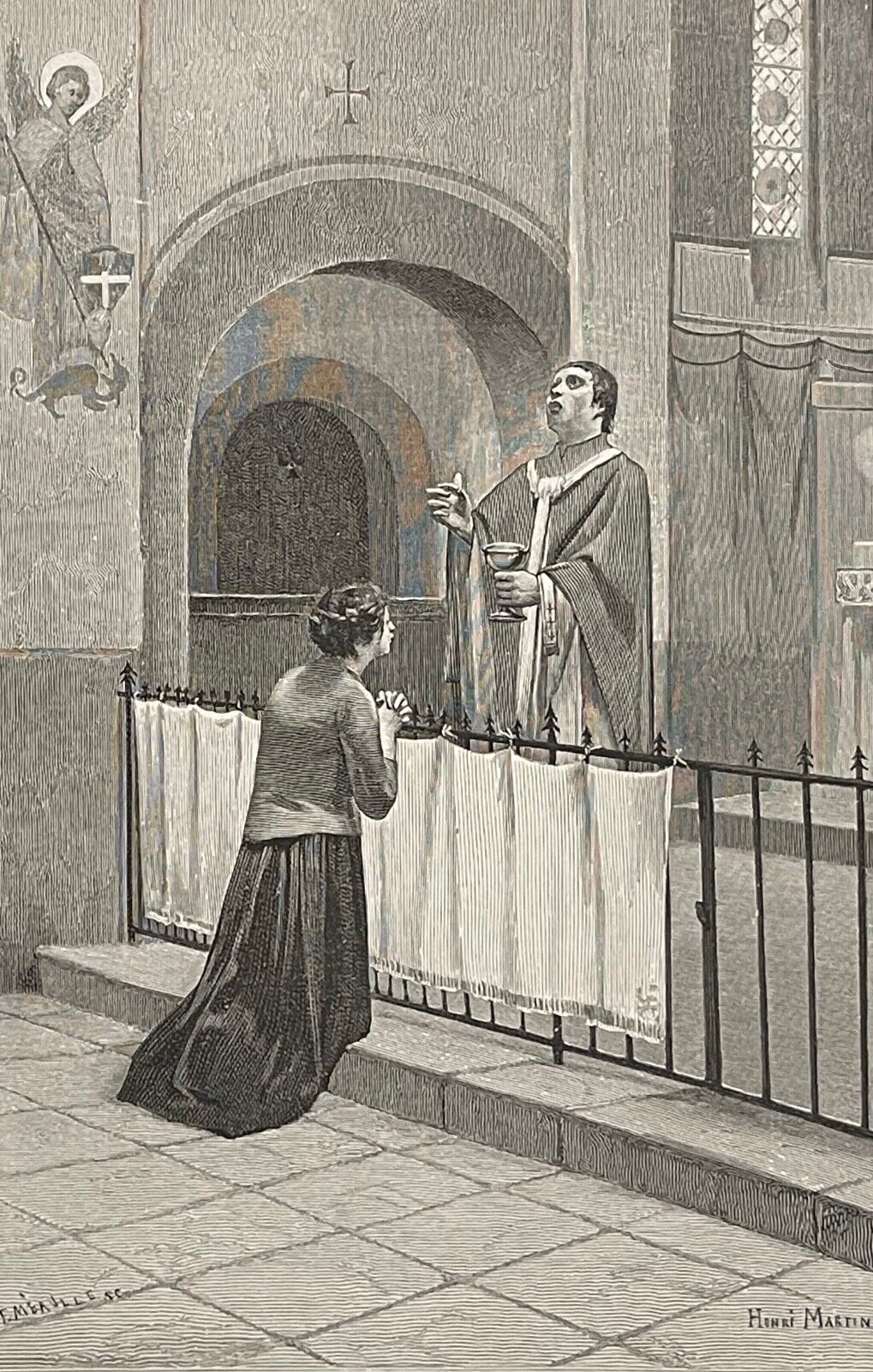 jeanne_darc_en_communion_guerre_de_cent_ans_gravure_1887
