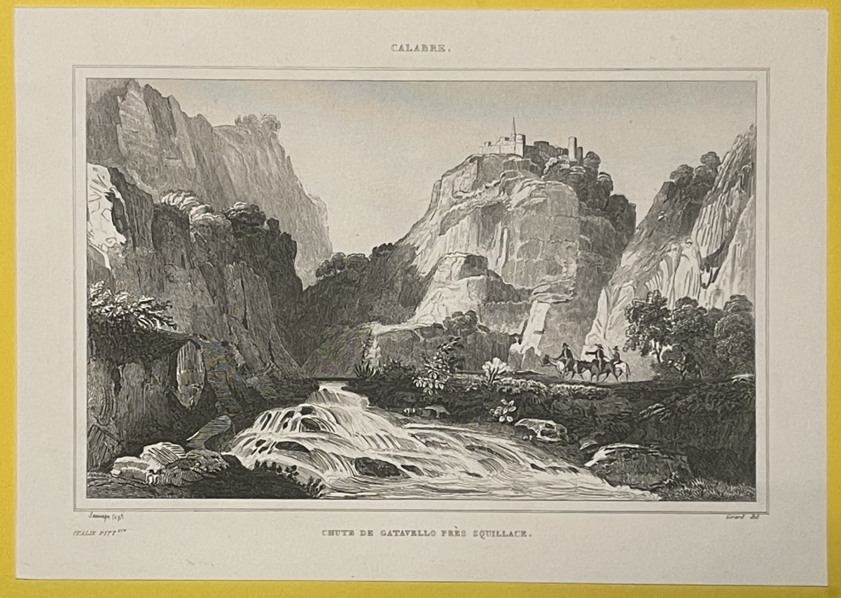 chute_de_gatavello_torrente_ghetterello_squillace_calabre_girard_1832_italie