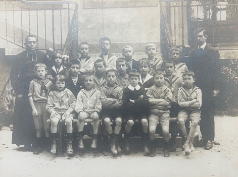 lyon_ecole_ozanam_classe_de_7e_1911-1912_photographie_albumine_sylvestre_france