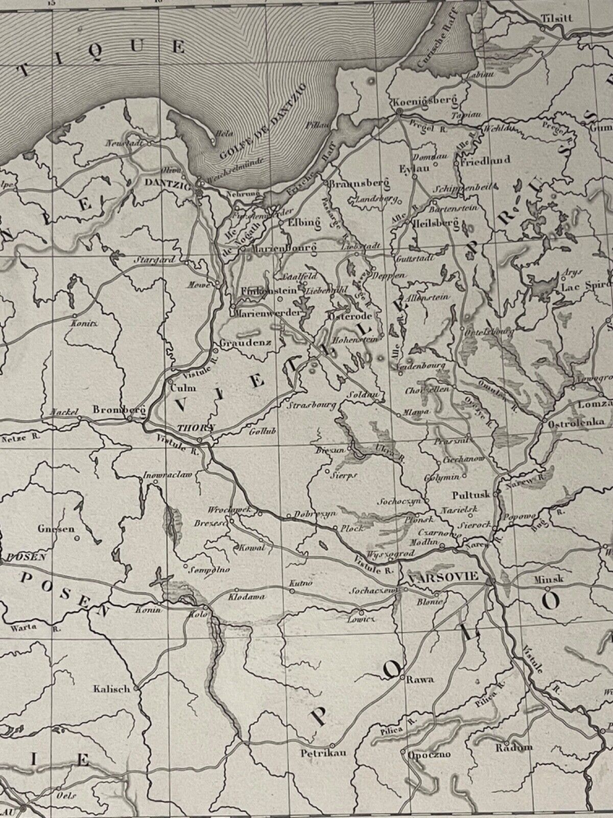 pologne_et_prusse_orientale_sous_empire_napoleon_bonaparte_carte_1848