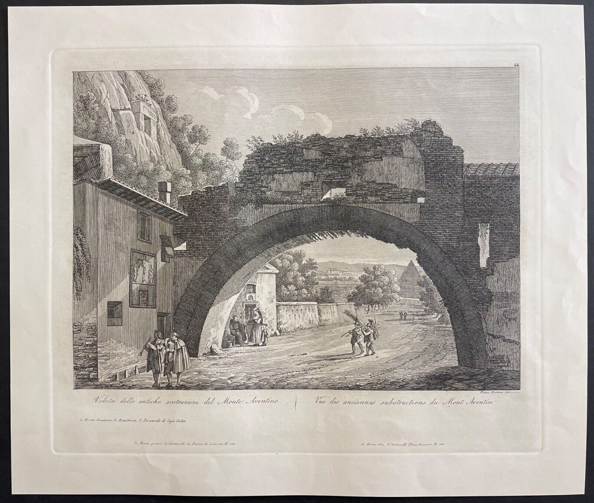 rome_colline_de_laventin_italie_gravure_de_1829_par_pietro_parboni