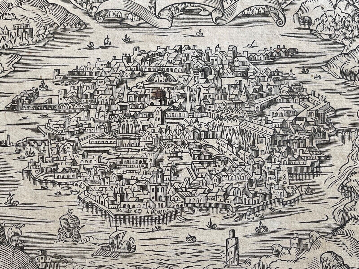 chine_hangzhōu_quinsai_gravure_de_1575_par_andre_thevet_1504-1592_china
