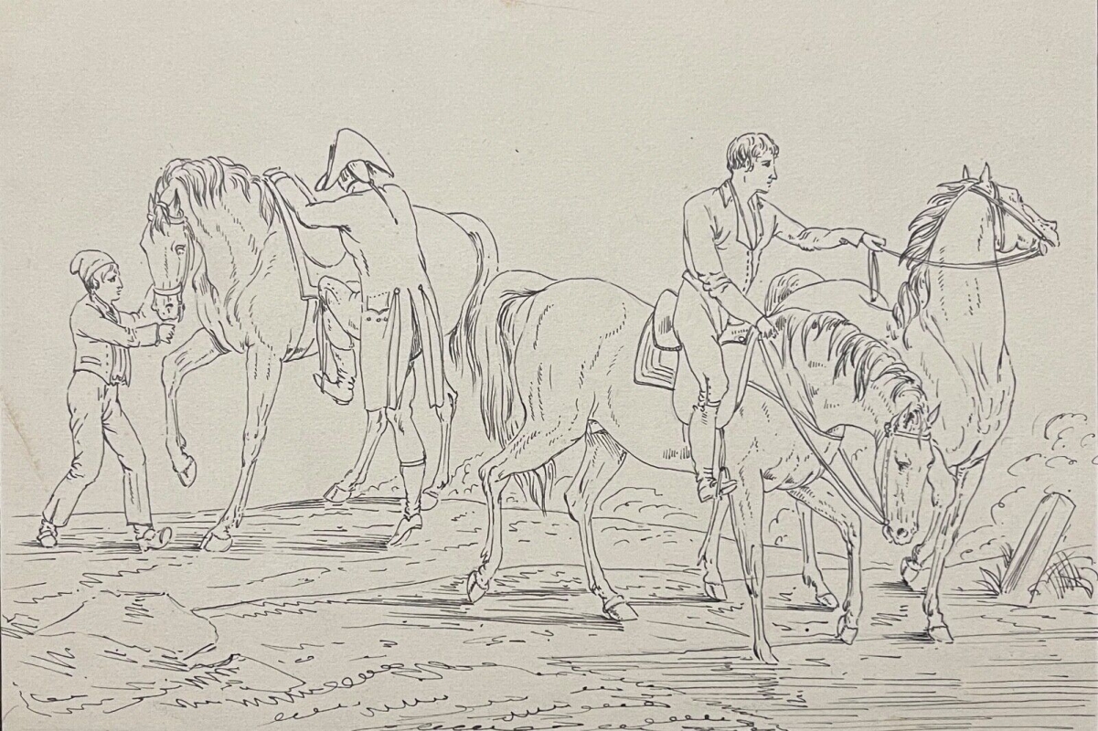 palfrenier_sous_napoleon_dessin_encre_antony_hottot_1865-1914_c_1885_cheval