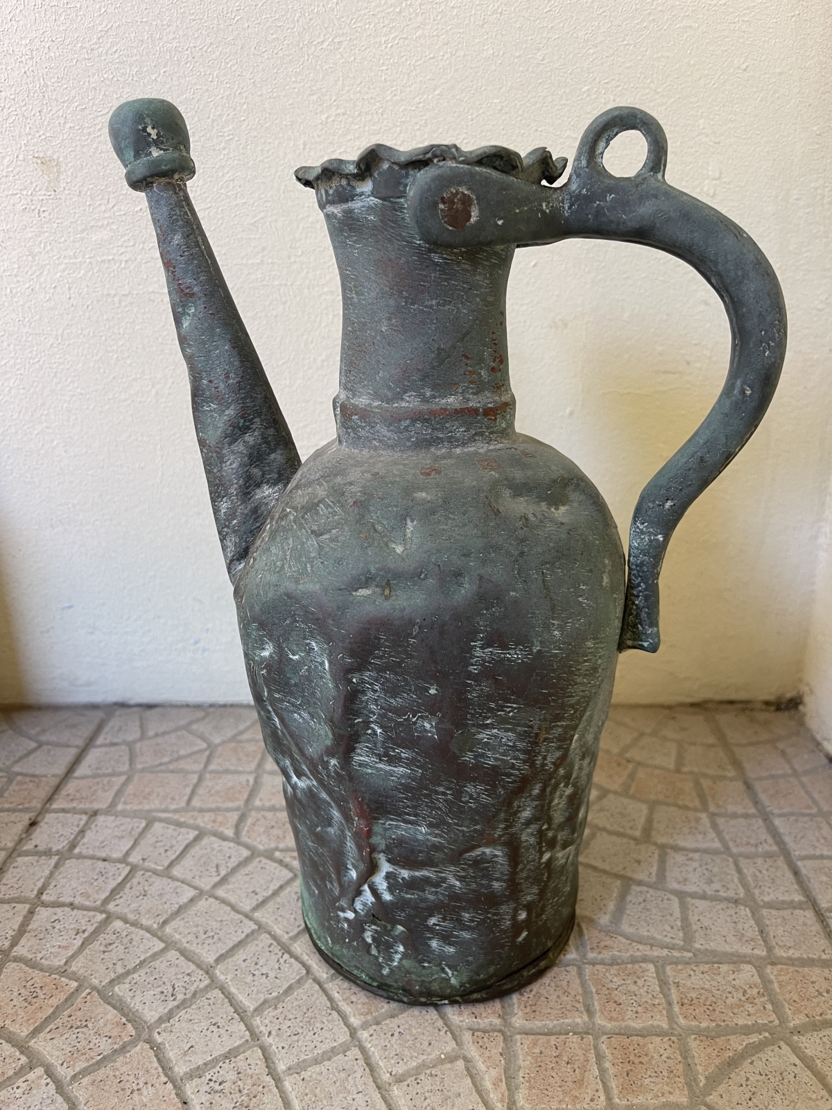 gargoulette_d_esclave_cuivre_etame_xvii_xviiie_esclavagisme_rare_restaurations