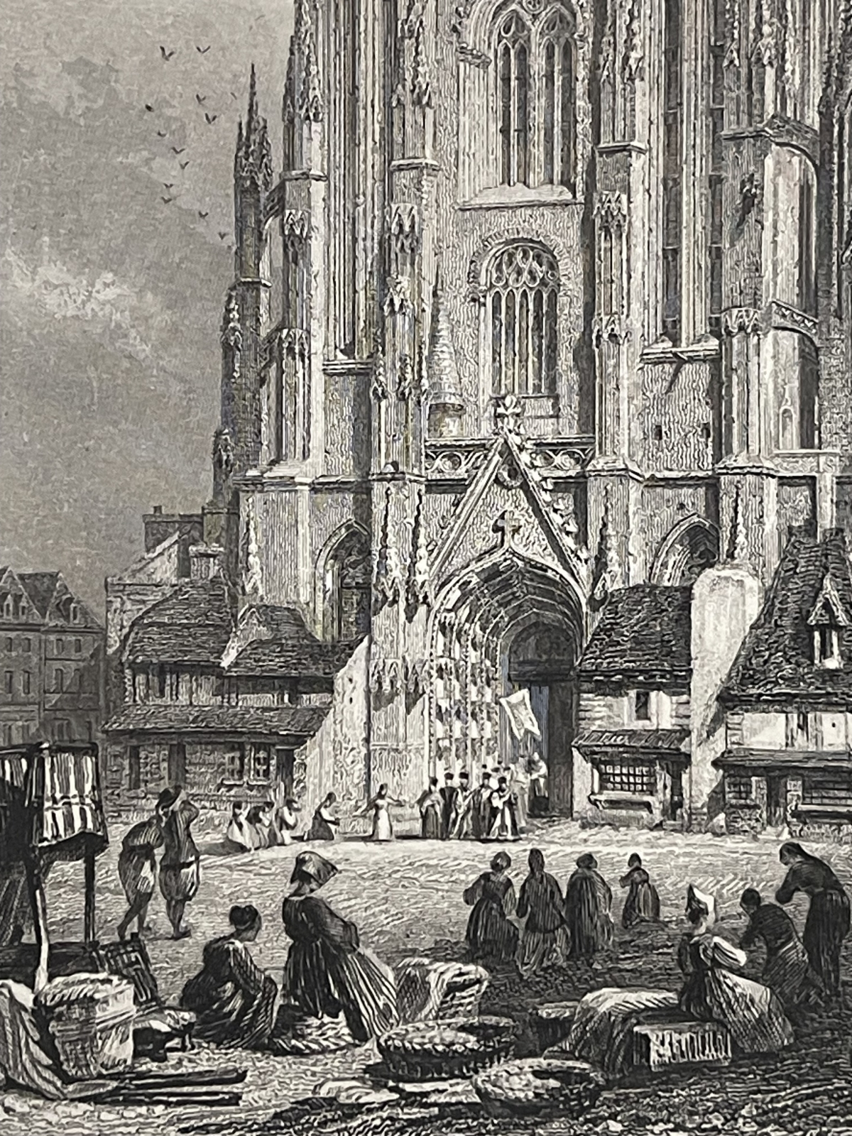 quimper_cathedrale_bretagne_gravure_par_rouargue_1838_france