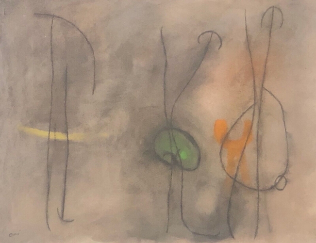 juan_miro_trois_femmes_tres_donne_1960_chromolithographie_1982