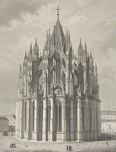 cologne_la_cathedrale_allemagne_architecture_gothique_gravure_de_1853