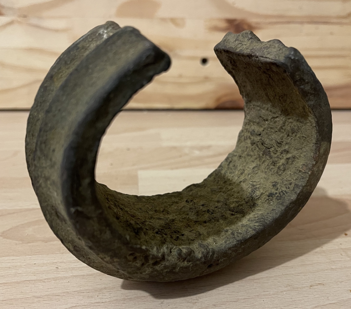 mongo_afrique_congo_belge__ancien_bracelet_monnaie_bijoux_bronze__poids_1kg_565_