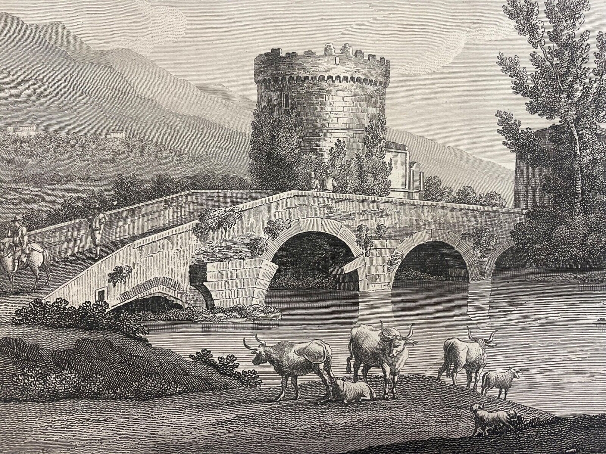 rome_pont_lucano_et_le_mausolee_de_plautii_par_pietro_parboni_italie