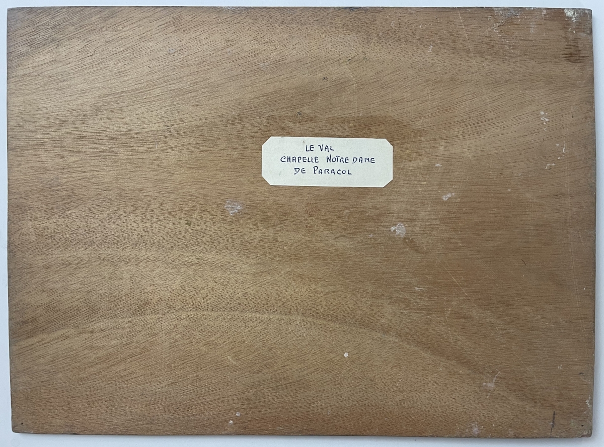 le_val_notre-dame_de_paracol_var_provence_acrylique_sur_bois_fin_xxe_france