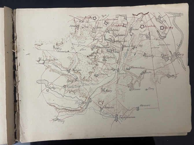 guerre_france_allemande_de_1870_carnet_dofficiers_de_39_plans_a_la_plume_prusse