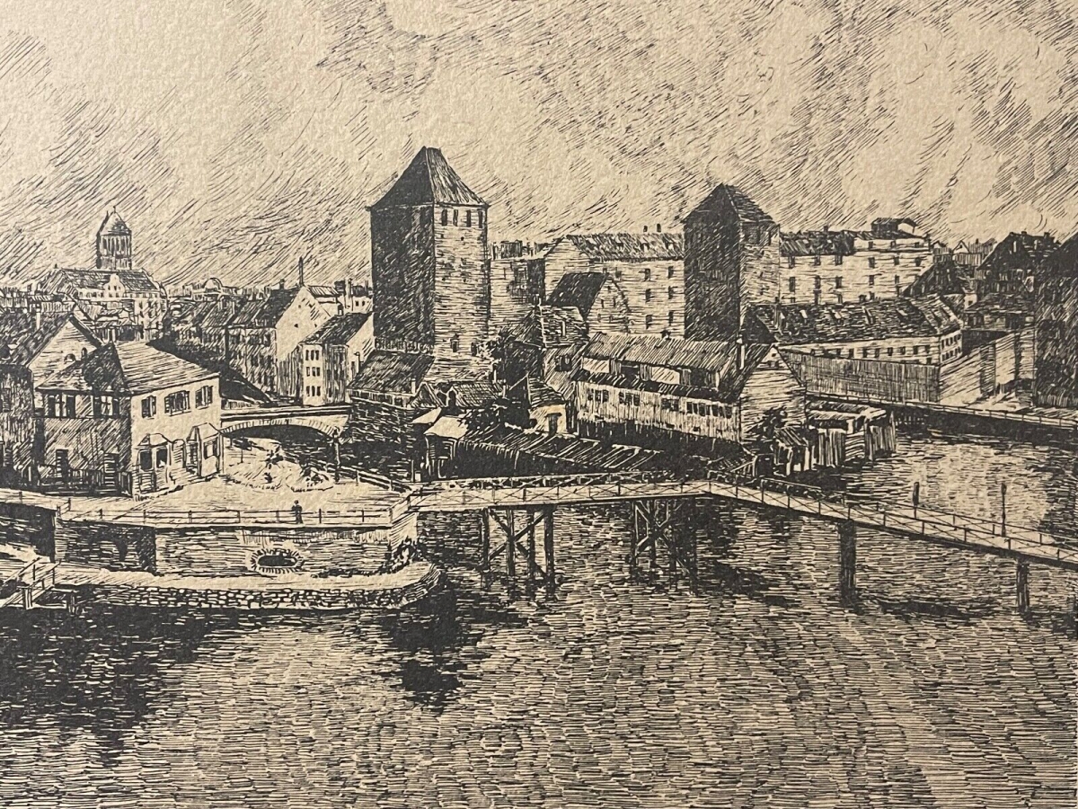 strasbourg_1916_ponts_couverts_alsace_par_franz_mailander_allemagne_france