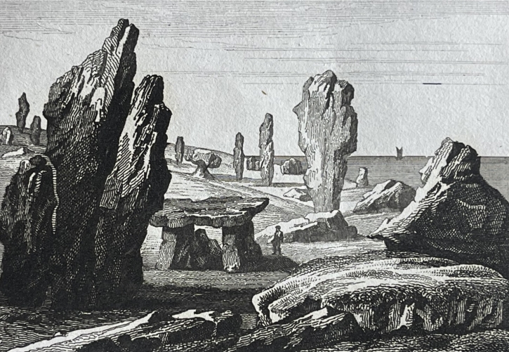 carnac_dolmen_megalithe_morbihan_bretagne_menhir_druide_celt_c_1830_france