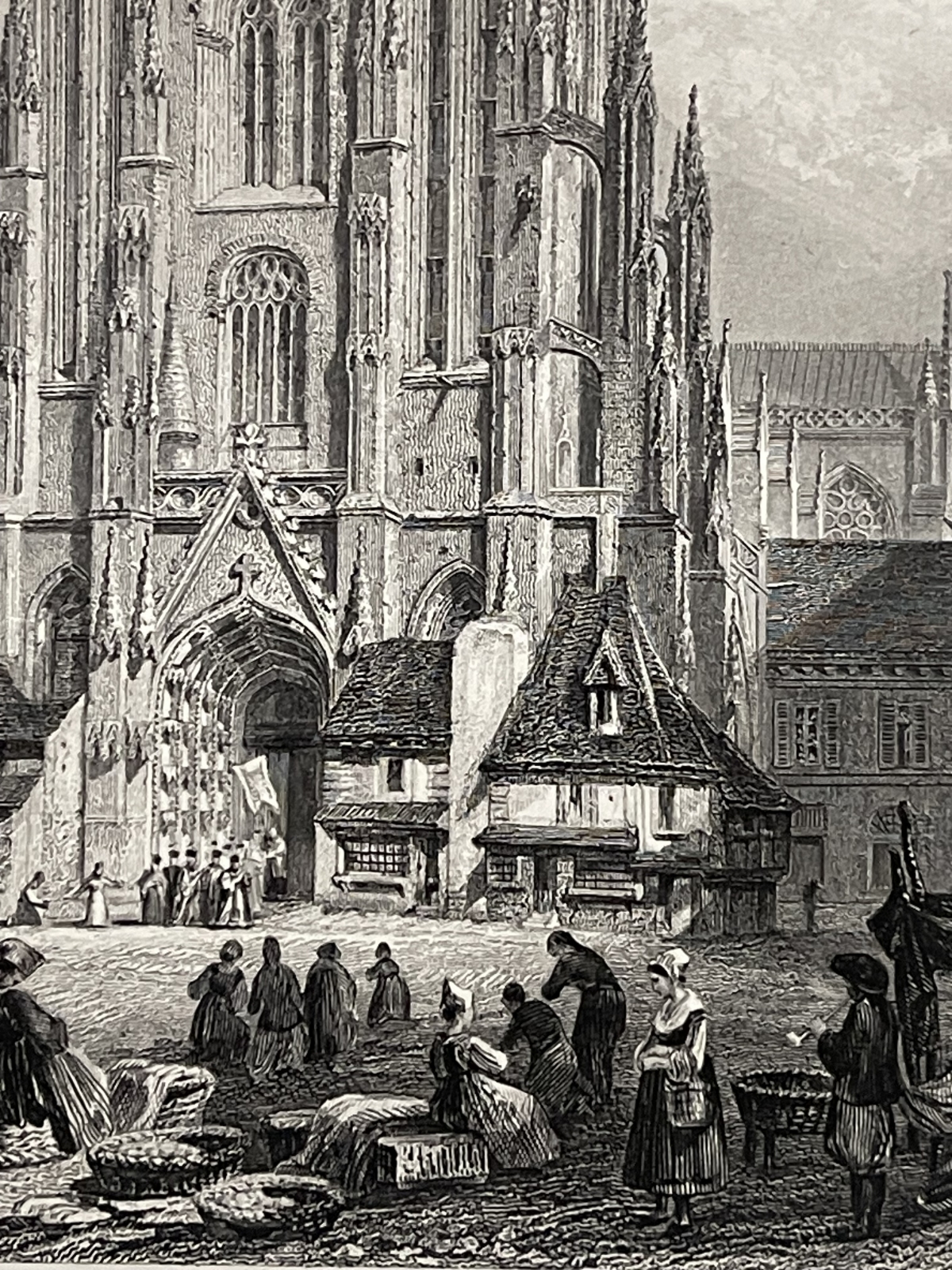 quimper_cathedrale_bretagne_gravure_par_rouargue_1838_france