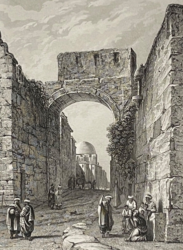 jerusalem_entree_du_mont_du_temple_israel_palestine_gravure_ransonnette_c_1840