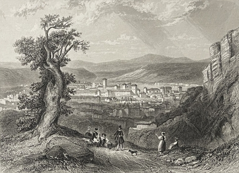 vienne_en_dauphine_isere_gravure_par_rouargue_1838_france