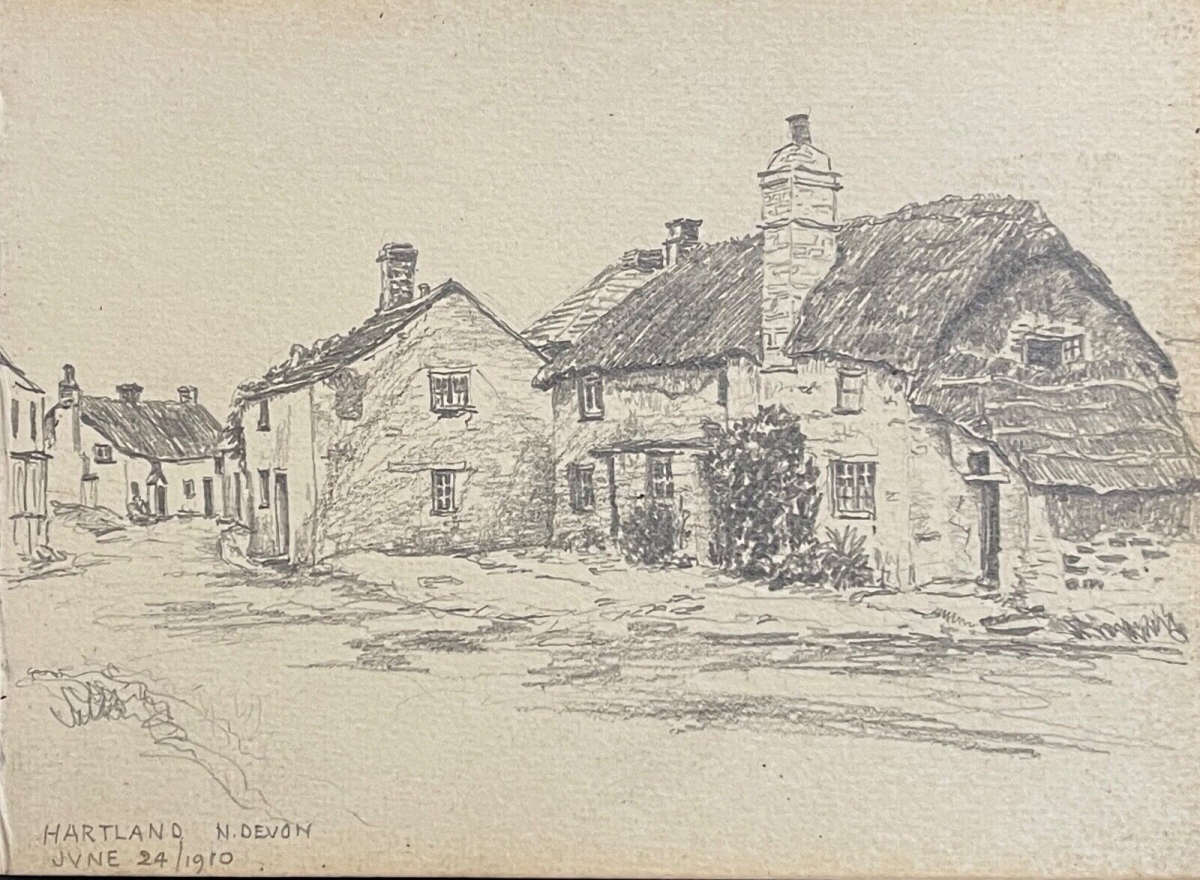 hartland_comte_du_devon_dessin_original_1910_angleterre_royaume-uni
