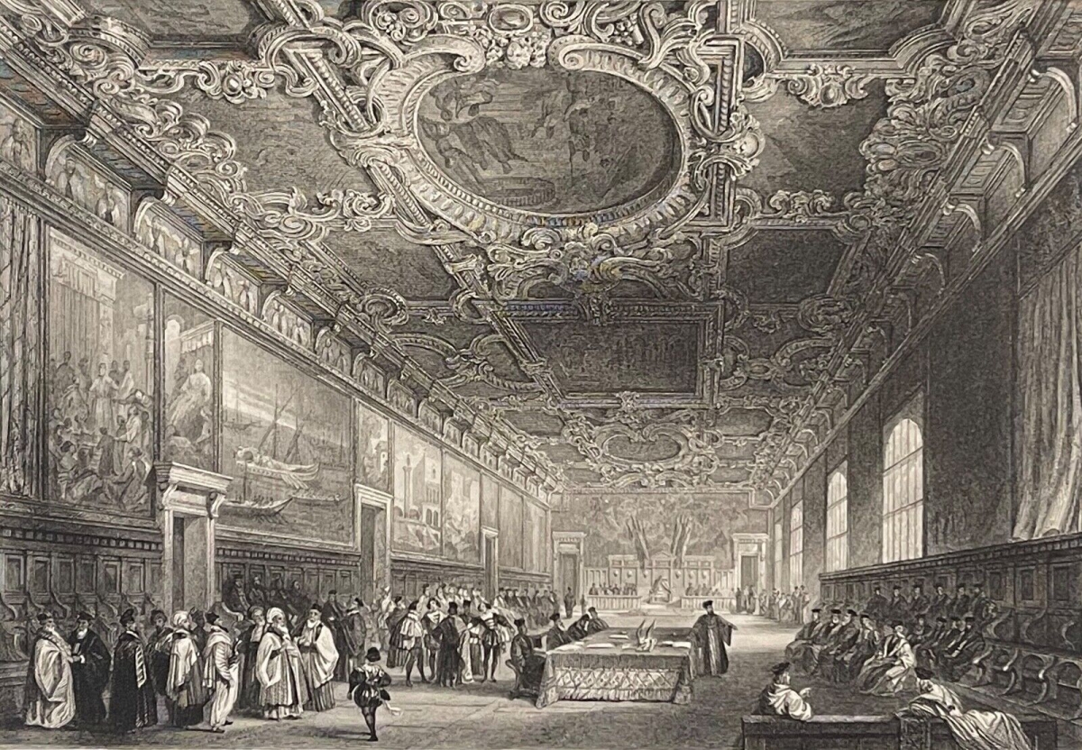 venise_italie_la_salle_du_grand_conseil_1838_par_rouargue