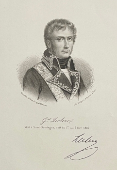 general_leclerc_epoux_de_pauline_bonaparte_gravure_1838_signature_imprimee