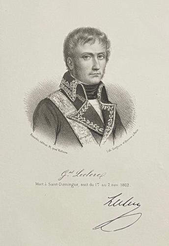 general_leclerc_epoux_de_pauline_bonaparte_gravure_1838_signature_imprimee