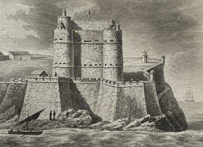 marseille_le_chateau_dif_et_son_moulin_dessine_par_rauch_vers_1830