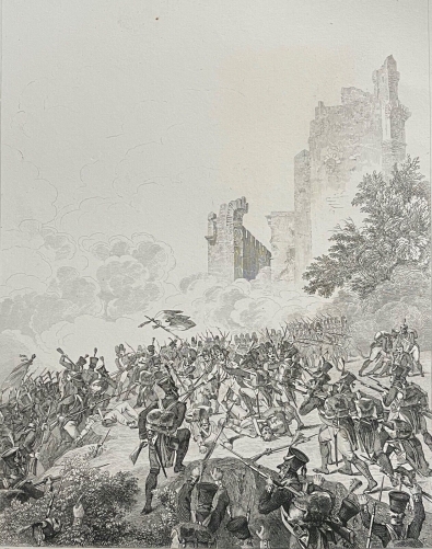 prise_du_chateau_de_cossaria_1796_italie_savone_revolution_france_gravure_1840