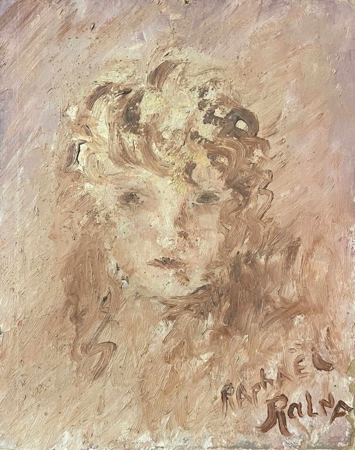 portrait_de_femme_raphael_arnal_1906-1963_acrylique_c_1935_expressionniste