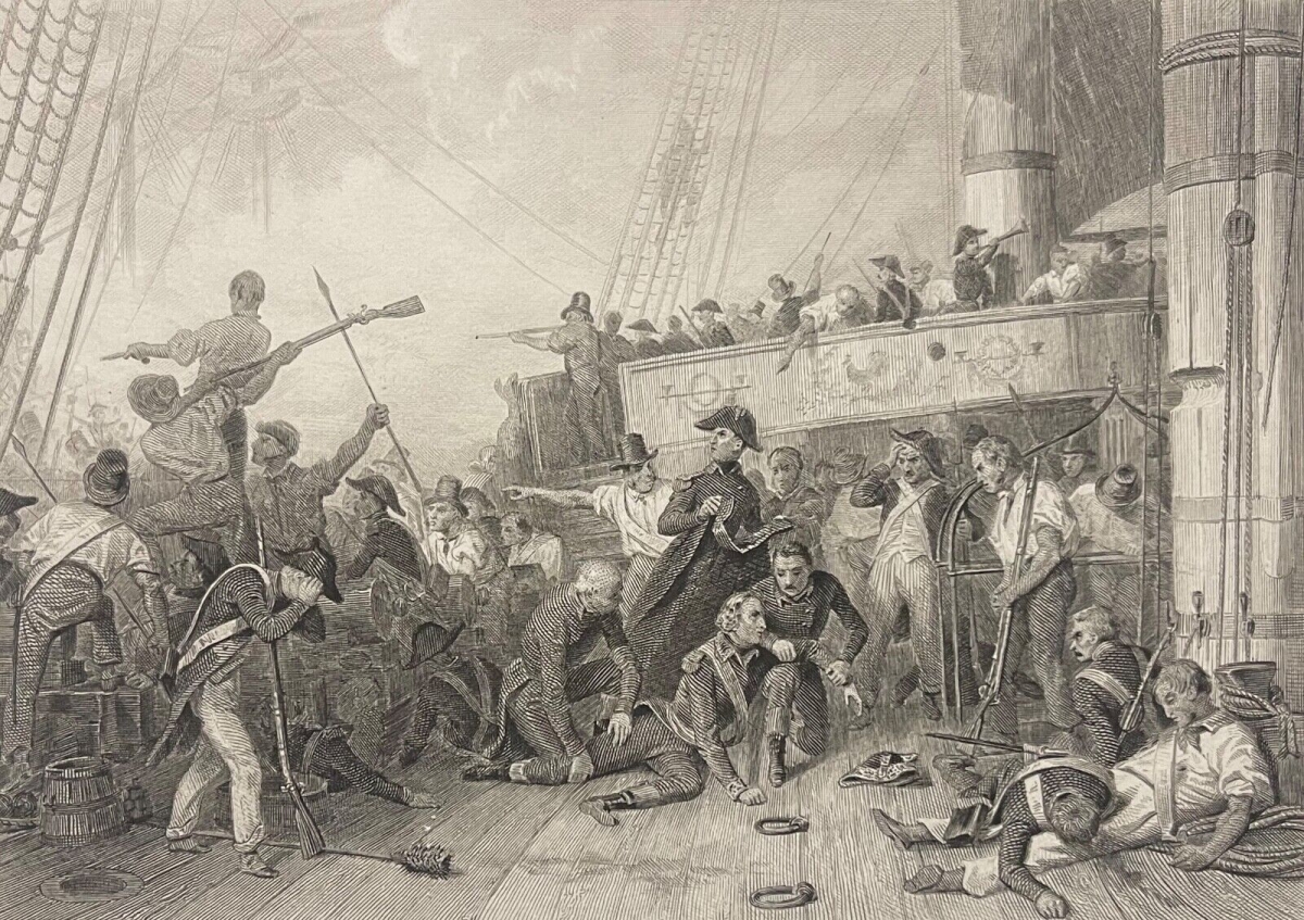 mort_amiral_magon_de_medine_a_trafalgar_1805_empire_napoleon_vers_1836_nelson