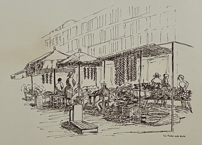 marseille_la_foire_aux_aulx_a_lail_vers_1970_gravure_provence_france