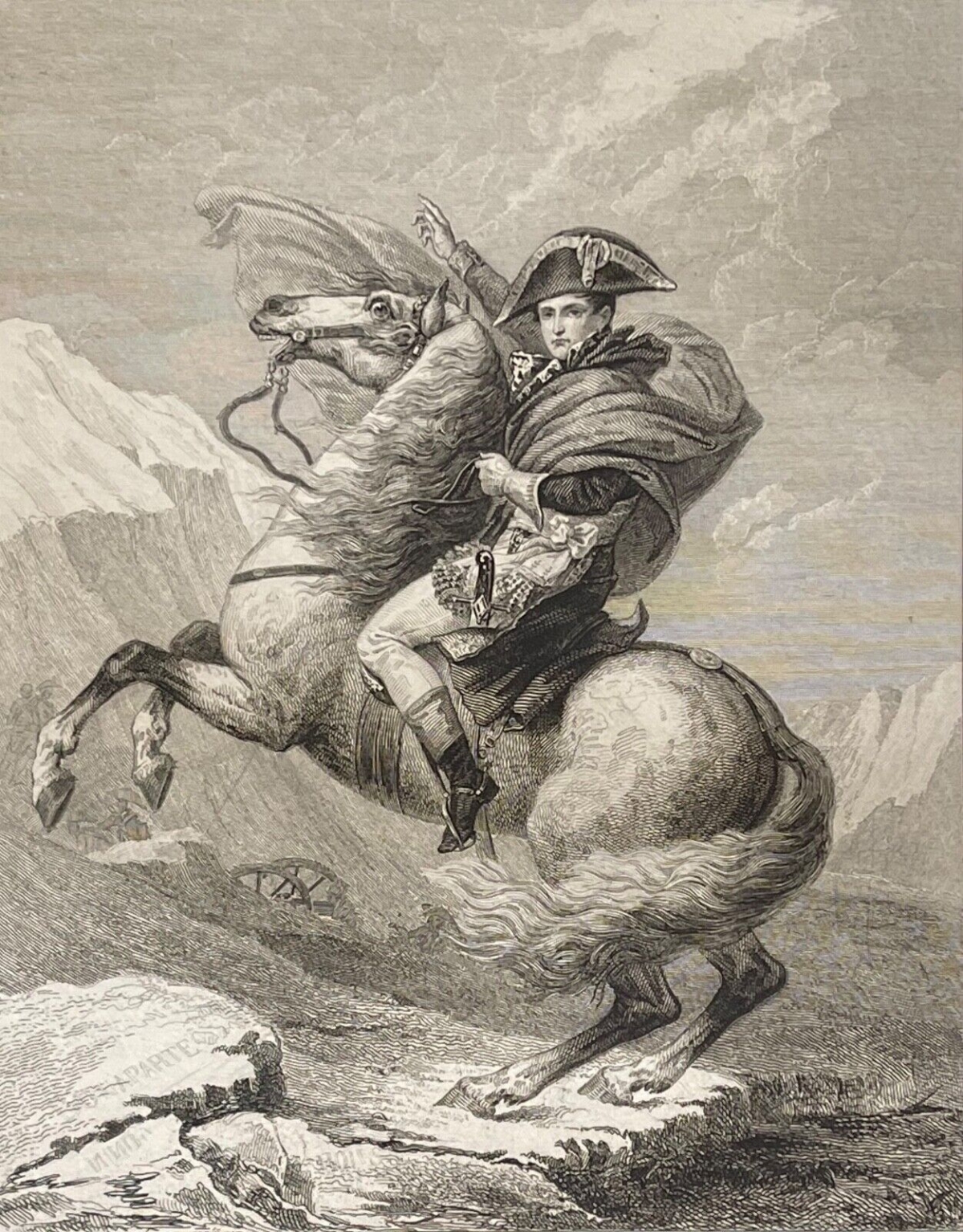 napoleon_bonaparte_1769-1821_franchissant_les_alpes_en_1800_gravure_vers_1840