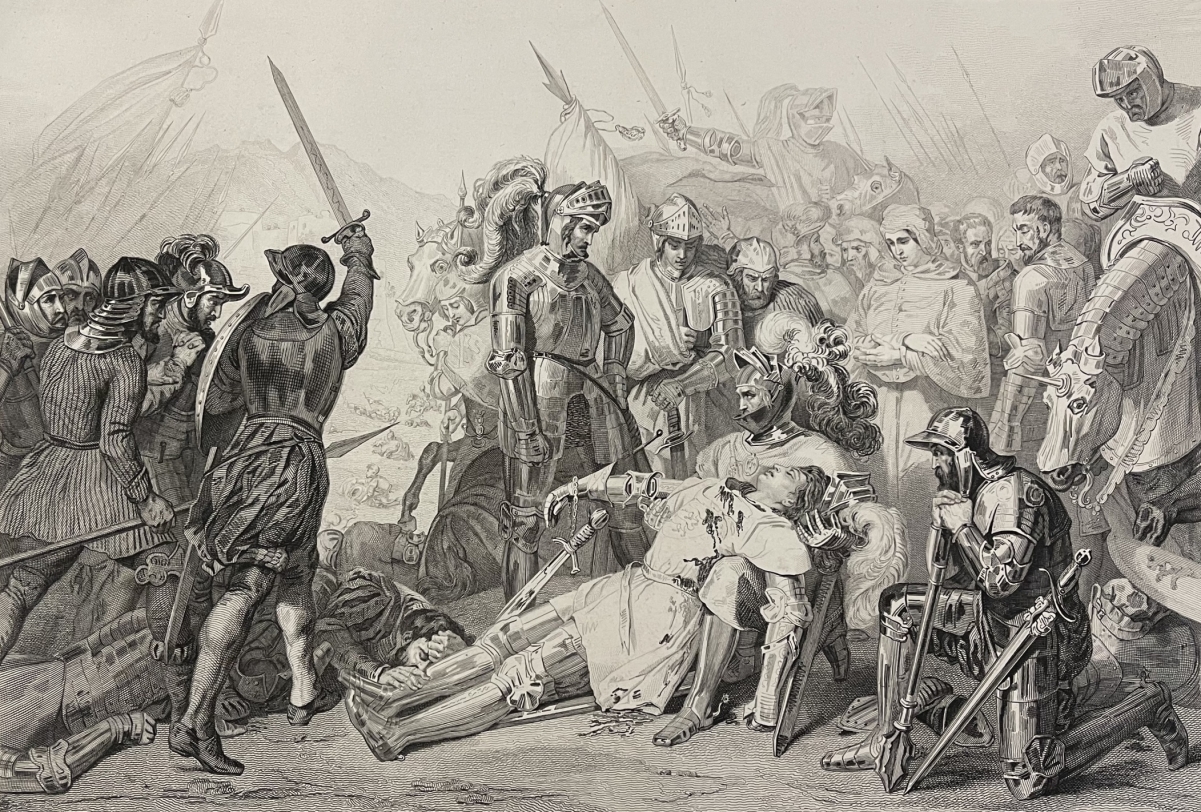 bataille_de_ravenne_italie_1512_mort_de_gaston_de_foix-nemours_c_1840_france