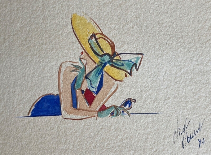 mode_nicole_pibeaut_aquarelle_illustratrice_femme_du_monde_1990