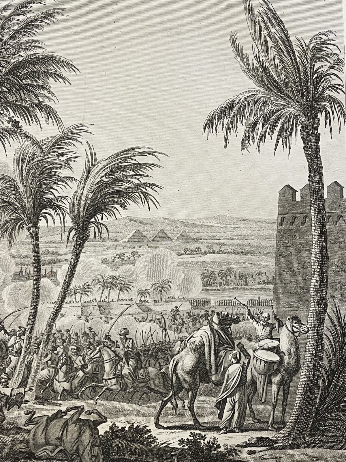 egypte_bataille_des_pyramides_1798_napoleon_bonaparte_dapres_swebach_1850