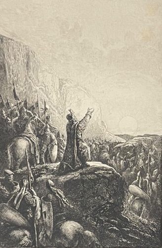 charlemagne_crie_vengeance_a_la_mort_de_roland_par_gilflart_pointe_seche_1872