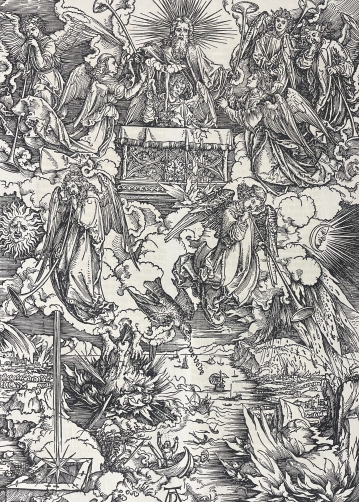 albrecht_dürer_apocalypse_les_sept_anges_avec_les_trompettes_1498_fac-simile_xxe