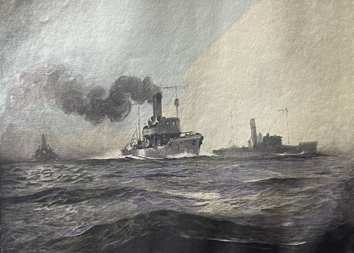 detroits_des_dardanelles_1915_dragueurs_de_mines_aquatinte_c_1920_marine_turquie