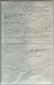 andre_malraux_1901-1976_lettre_autographe_a_jean_lescure_1950_pantheon