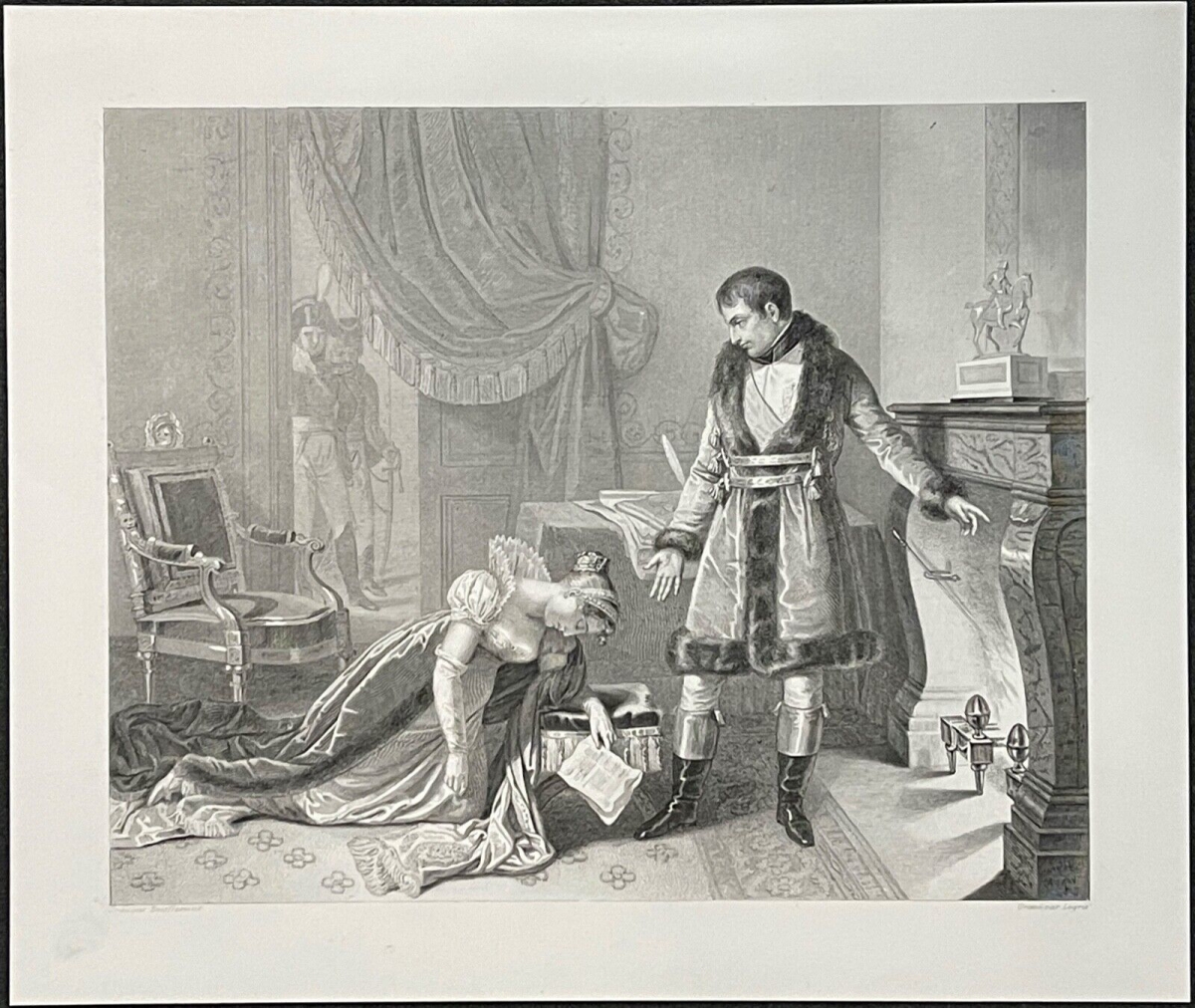 napoleon_bonaparte_accorde_princesse_hatzfeld_clemence_mari_empire_france_c1840