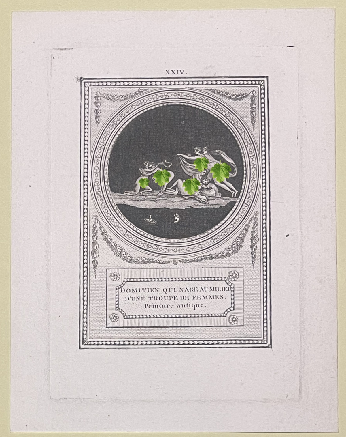 domitien_avec_une_troupe_de_femmes_peinture_antique_gravure_1785_rome_italie