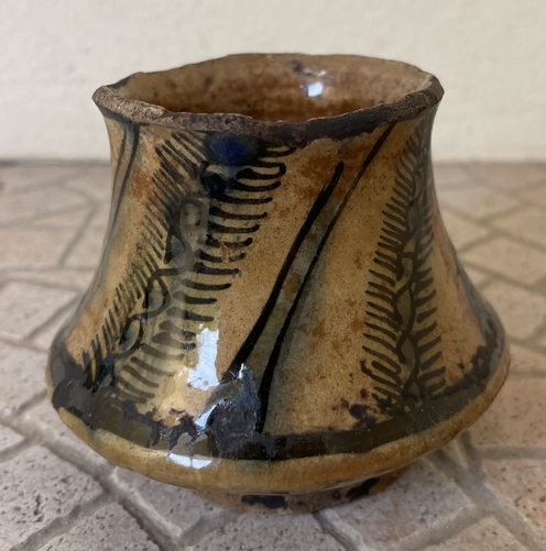 pot_en_faience_perse_art_islamique_glacure_incolore_transparente