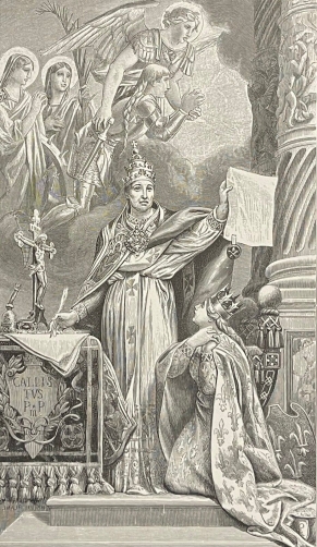 jeanne_darc_rehabilitee_a_rouen_par_leglise_guerre_de_cent_ans_gravure_1887