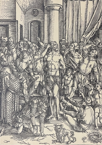 albrecht_durer_1471-15_la_flagellation_du_christ_grande_passion_bois_grave_1900